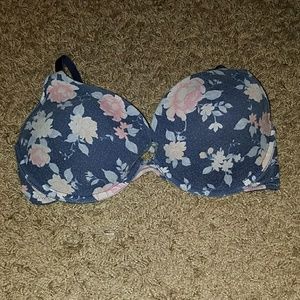 Floral Forever 21 Bra
